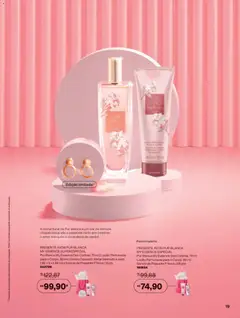 Avon folheto - Campanha 08 - Pré-Visualização do folheto da loja Avon, válido de 19.05.2026 | Página: 19 | Produtos: Brinco