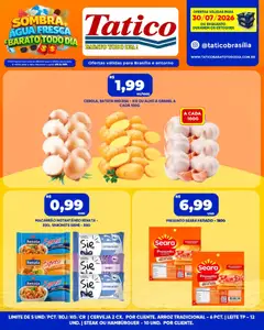 Tatico ofertas do Dia - Pré-Visualização do folheto da loja Tatico, válido de 30/07/2026
