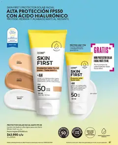 CyZone catálogo C10/2026 -  Vista previa de la revista de la tienda CyZone valido desde el 19.05.2026 | Página: 87 | Productos: Loción, Protector solar