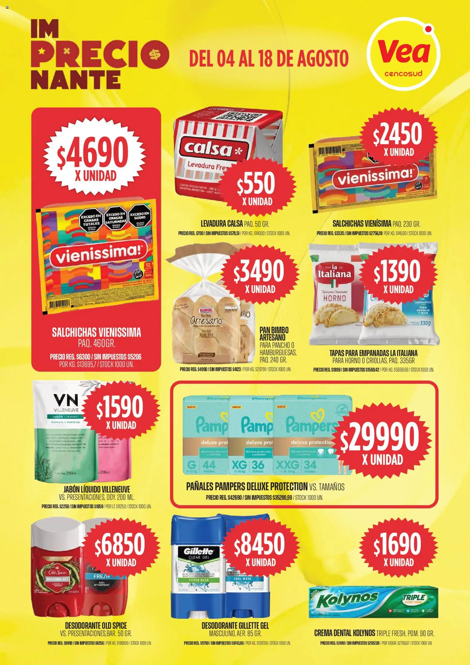 Vea ofertas │ válido desde el 04/08/2026 | Página: 13 | Productos: Horno, Jabón, Desodorante, Crema