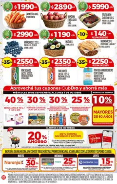 Vista previa MANZANA EMBOLSADA X KG., Manzanas rojas en una cesta. válido desde el 30/09/2026 | Página: 8
