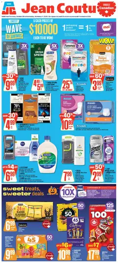 Preview of Jean Coutu weekly flyer from shop Jean Coutu valid from Oct 29, 2026