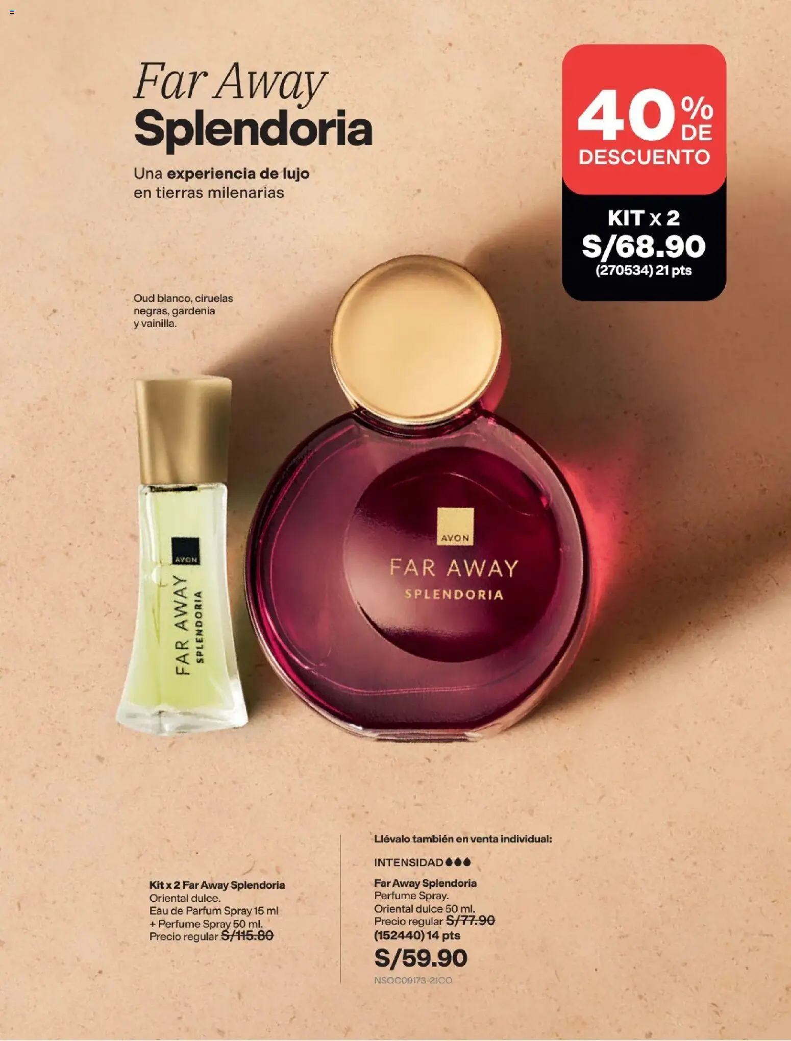Catálogo Avon válido desde 15/09/2026 | Página: 56 | Productos: Ciruelas, Perfume
