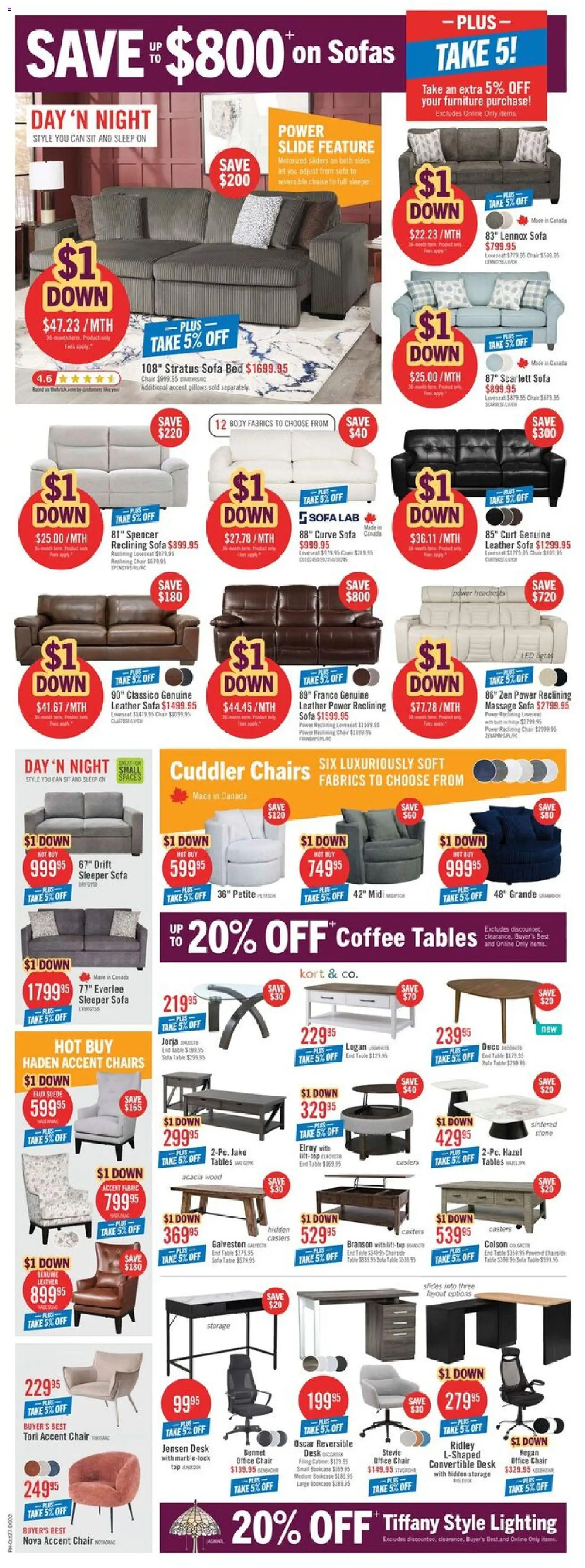 The Brick flyer valid from Oct 27, 2026 | Page: 3