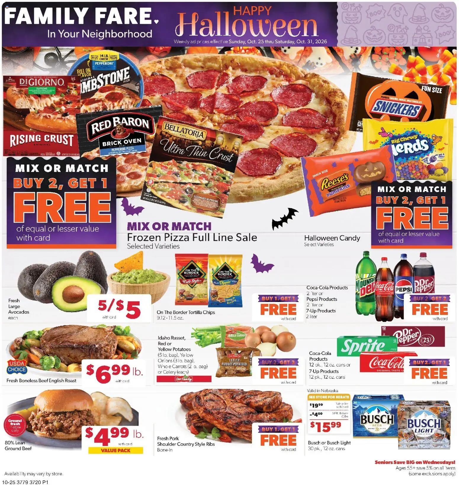 Family Fare Weekly Ad - NE - valid from 10/25/2026 | Page: 1