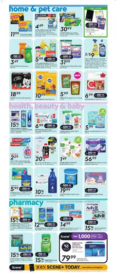 Preview of Safeway weekly flyer / circulaire from shop Safeway valid from Jul 16, 2026 | Page: 12 | Products: Soap, Toothpaste, Detergent, Battery