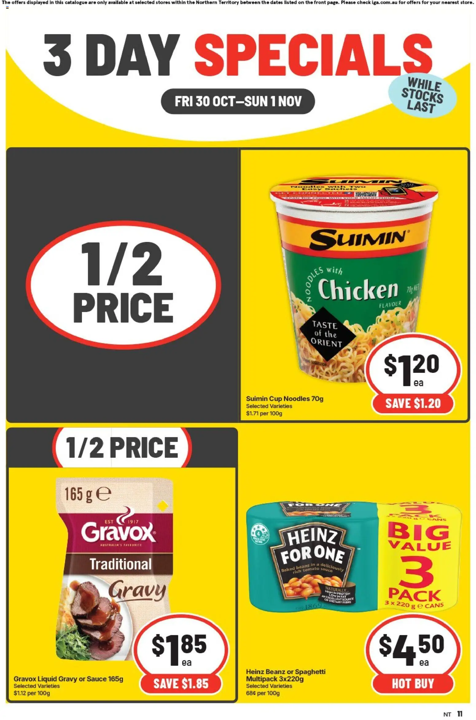IGA catalogue - valid from 30/10/2026 | Page: 3