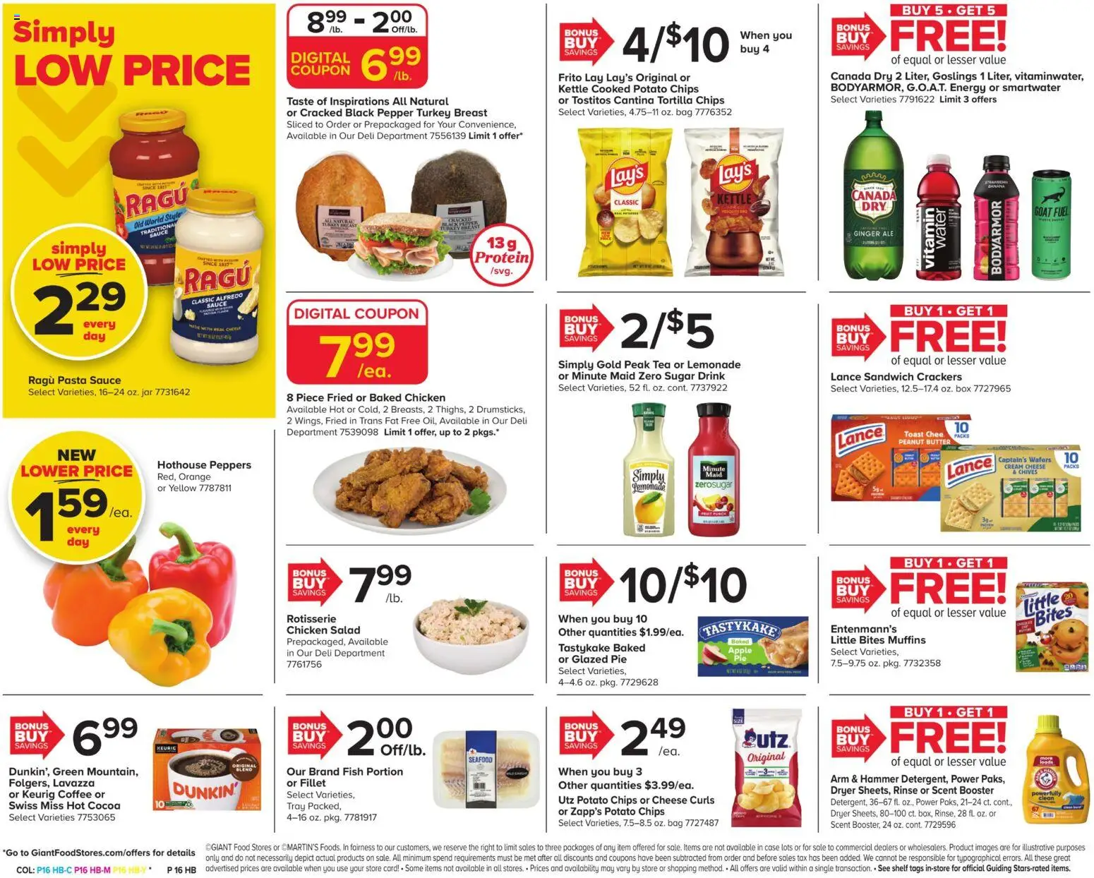 Giant Weekly Ad - valid from 12.06.2026 | Page: 4 | Products: Hammer, Butter, Sugar, Dryer