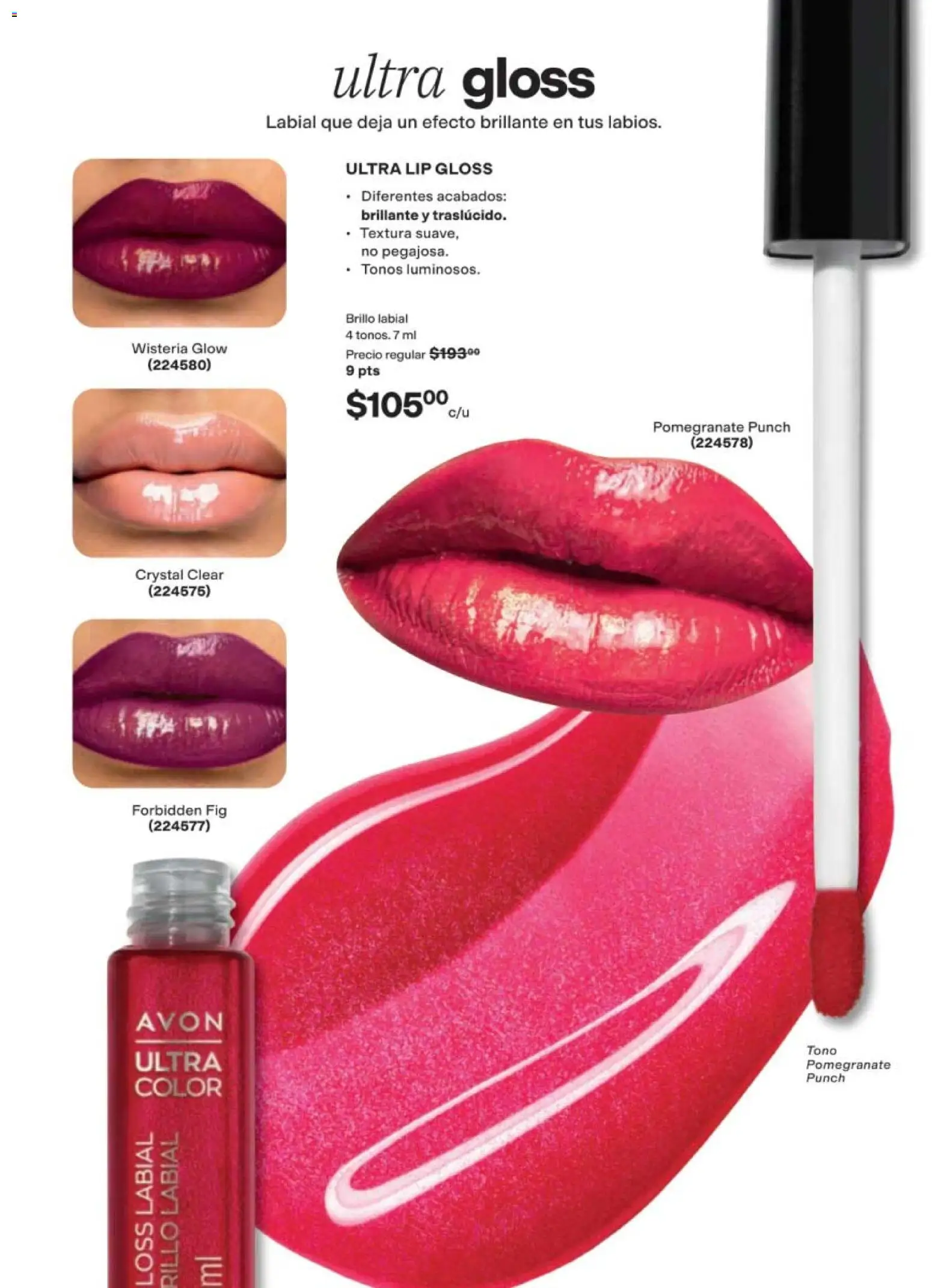 Nuevas ofertas de AVON válidas en toda la República Mexicana desde el 11/09/2026. ¡Encuentra las mejores ofertas en AVON campaña 14 2026! | Página: 33 | Productos: Brillo