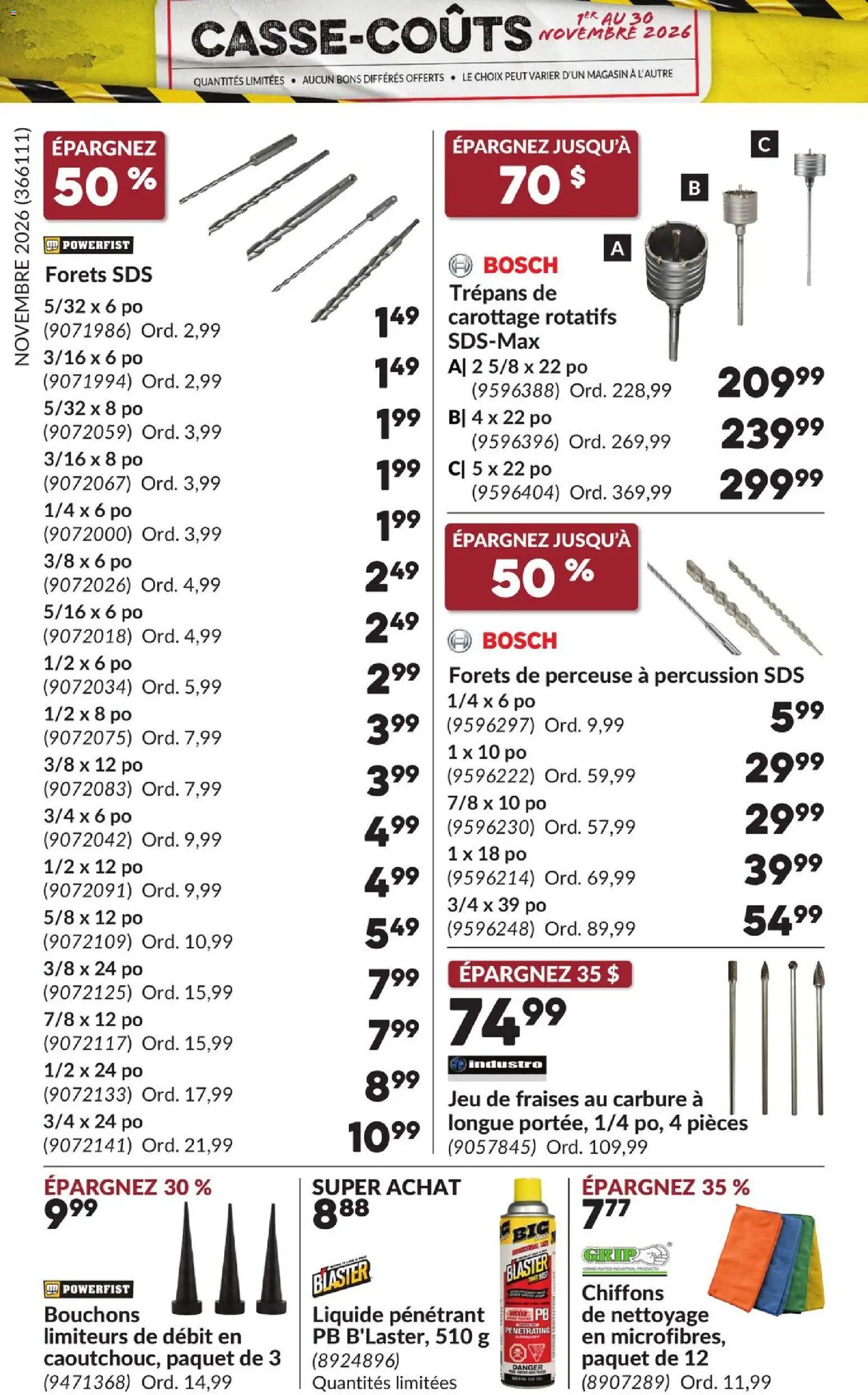 Princess Auto flyer valid from Nov 1, 2026 | Page: 4
