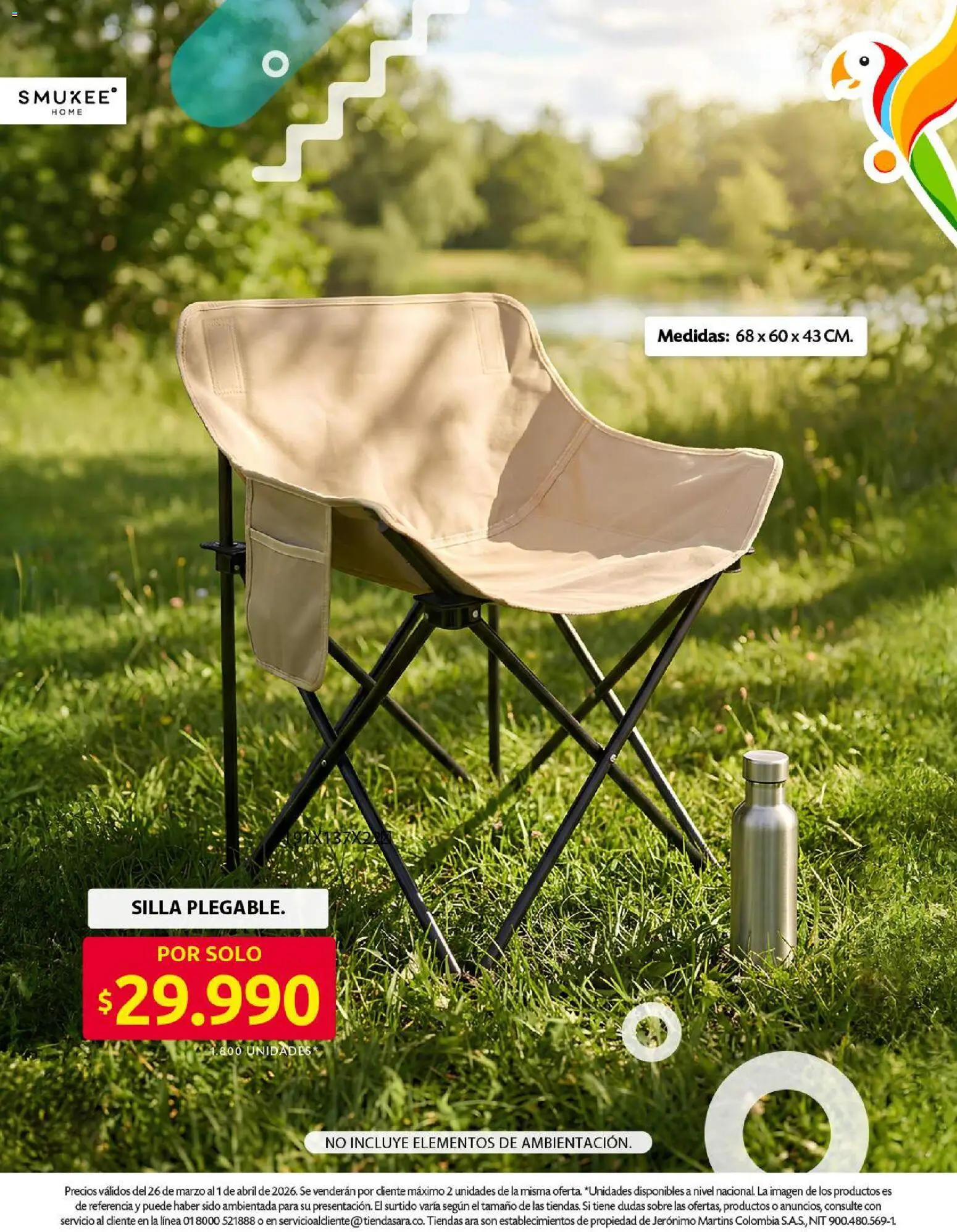 Ara revista - valida desde el 26.03.2026 | Página: 10 | Productos: Sobre, Silla