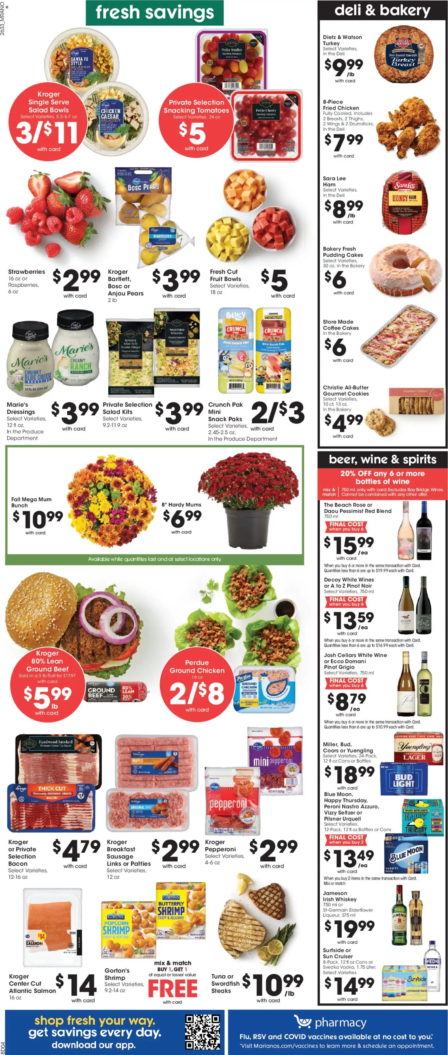 Mariano's Weekly Ad - valid from 09/16/2026 | Page: 9 | Products: Ginger, Coffee, Tomatoes, Cookies