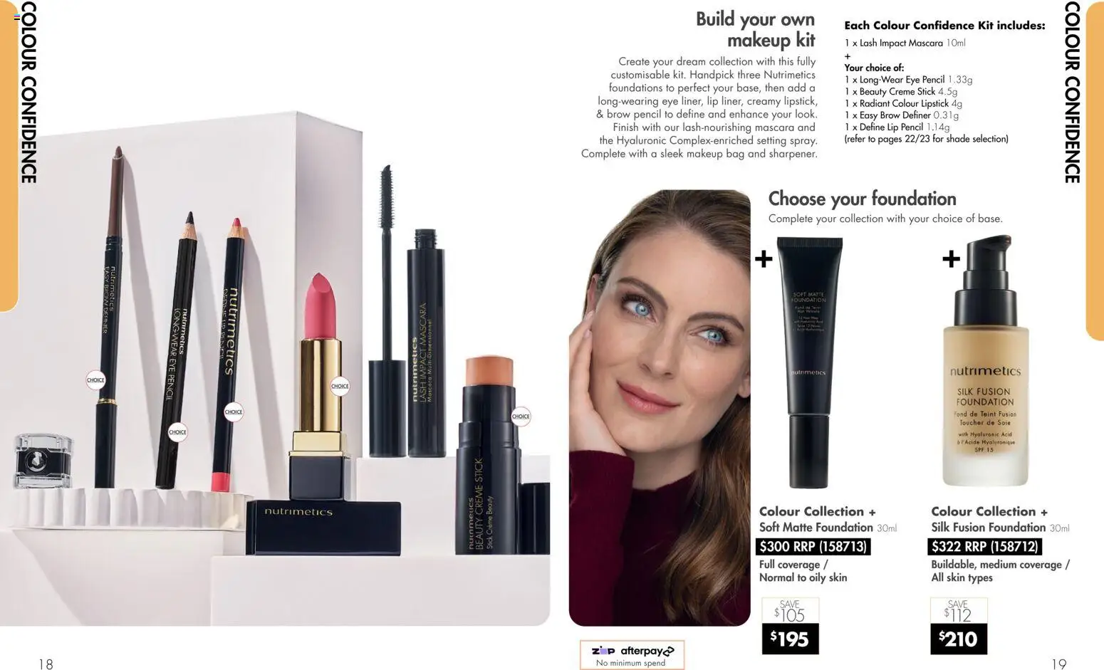 Nutrimetics catalogue - valid from 01/07/2026 | Page: 10 | Products: Lipstick, Makeup, Foundation, Bag