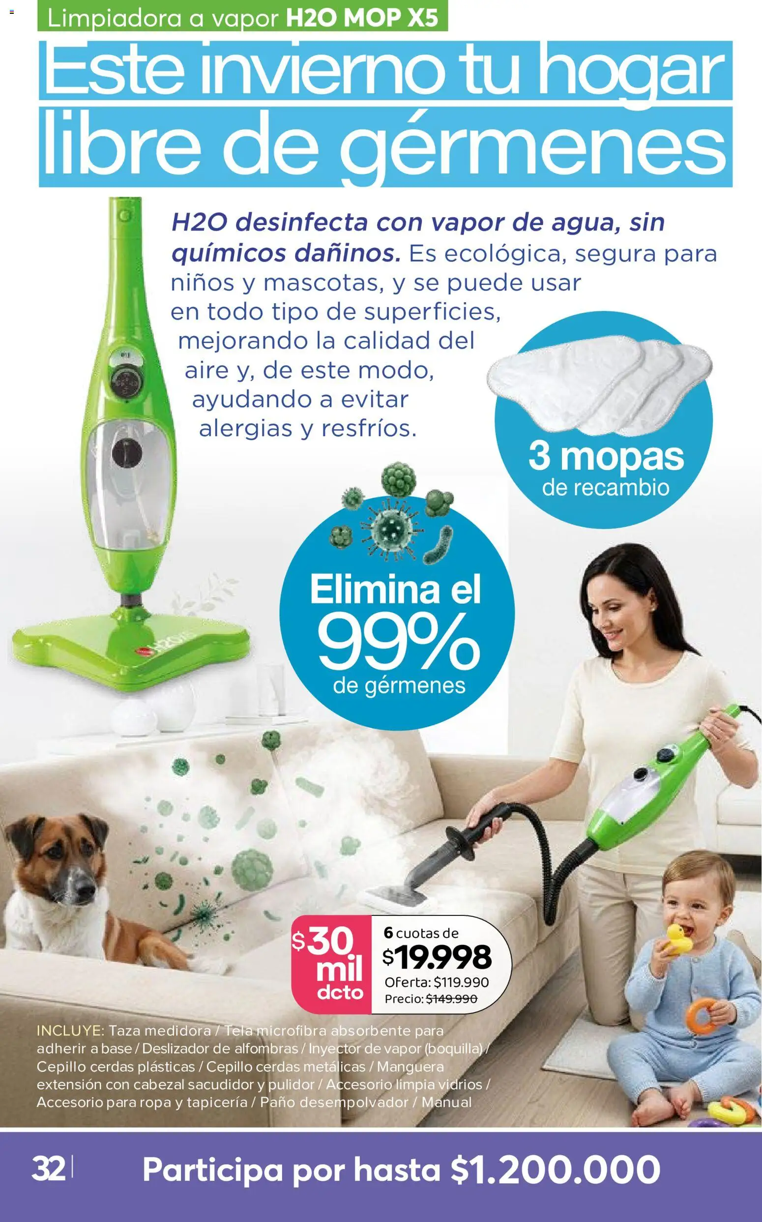 A3D Ofertas │ válido desde el 07.07.2026 | Página: 32 | Productos: Cepillo, Ropa, Base, Manguera