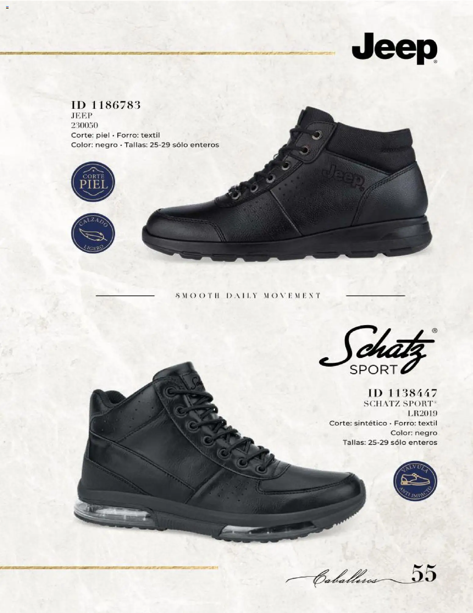 Nuevas ofertas de Price Shoes válidas en toda la República Mexicana desde el 25/06/2026. ¡Encuentra las mejores ofertas en Price Shoes catálogo Caballeros Mini! | Página: 55