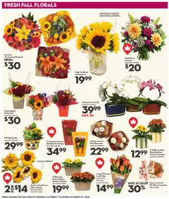 Preview of Longo's weekly flyer / circulaire from shop Longo's valid from Oct 1, 2026 | Page: 17 | Products: Tulips, Orchid, Table, Soil