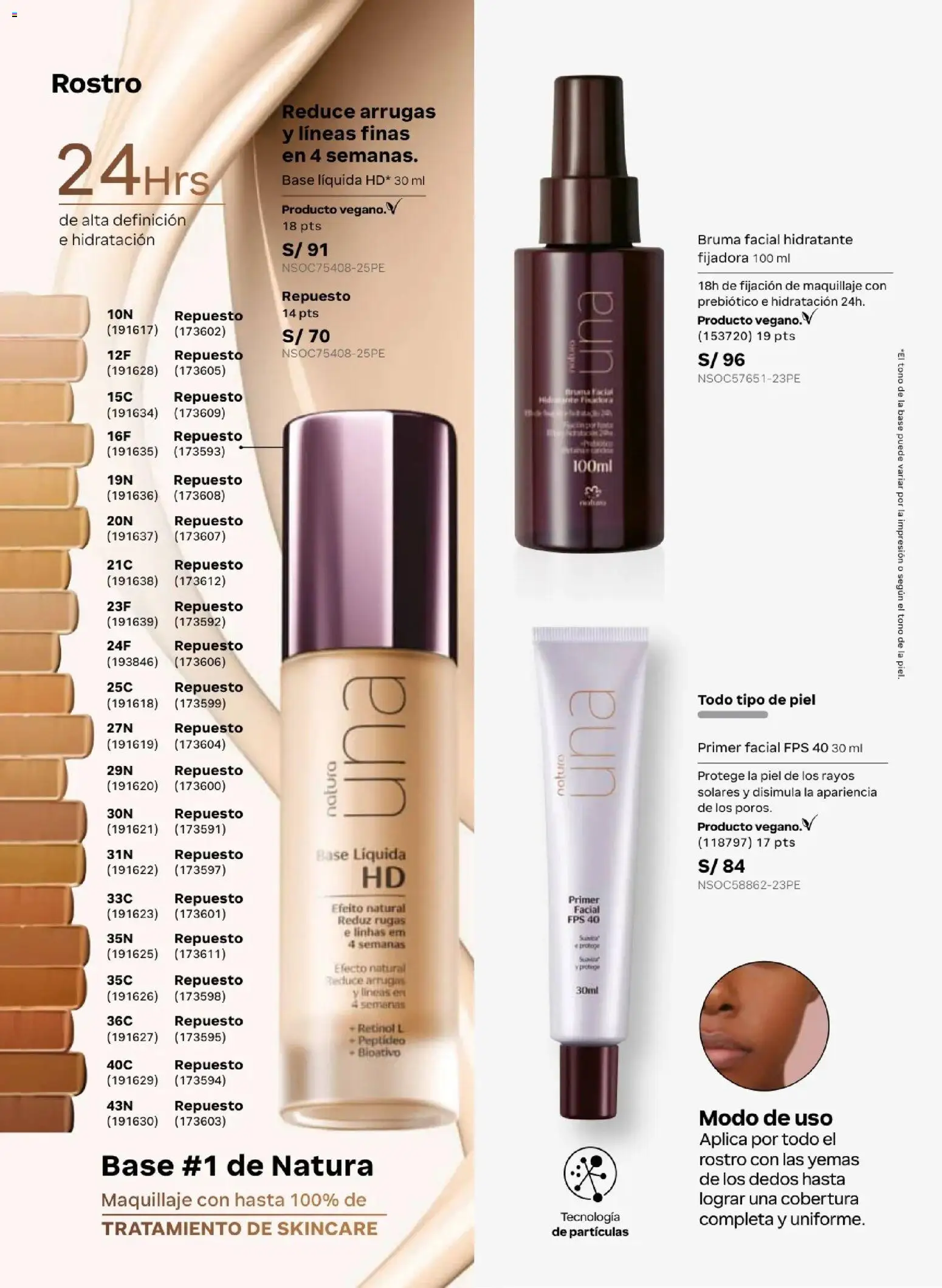 Catálogo Natura válido desde 10.03.2026 | Página: 79 | Productos: Maquillaje