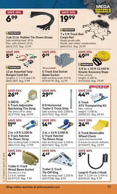 Preview of Princess Auto flyer - 2 Week Sale! from shop Princess Auto valid from Sep 8, 2026 | Page: 81 | Products: Trailer, PC, Bed, Socket