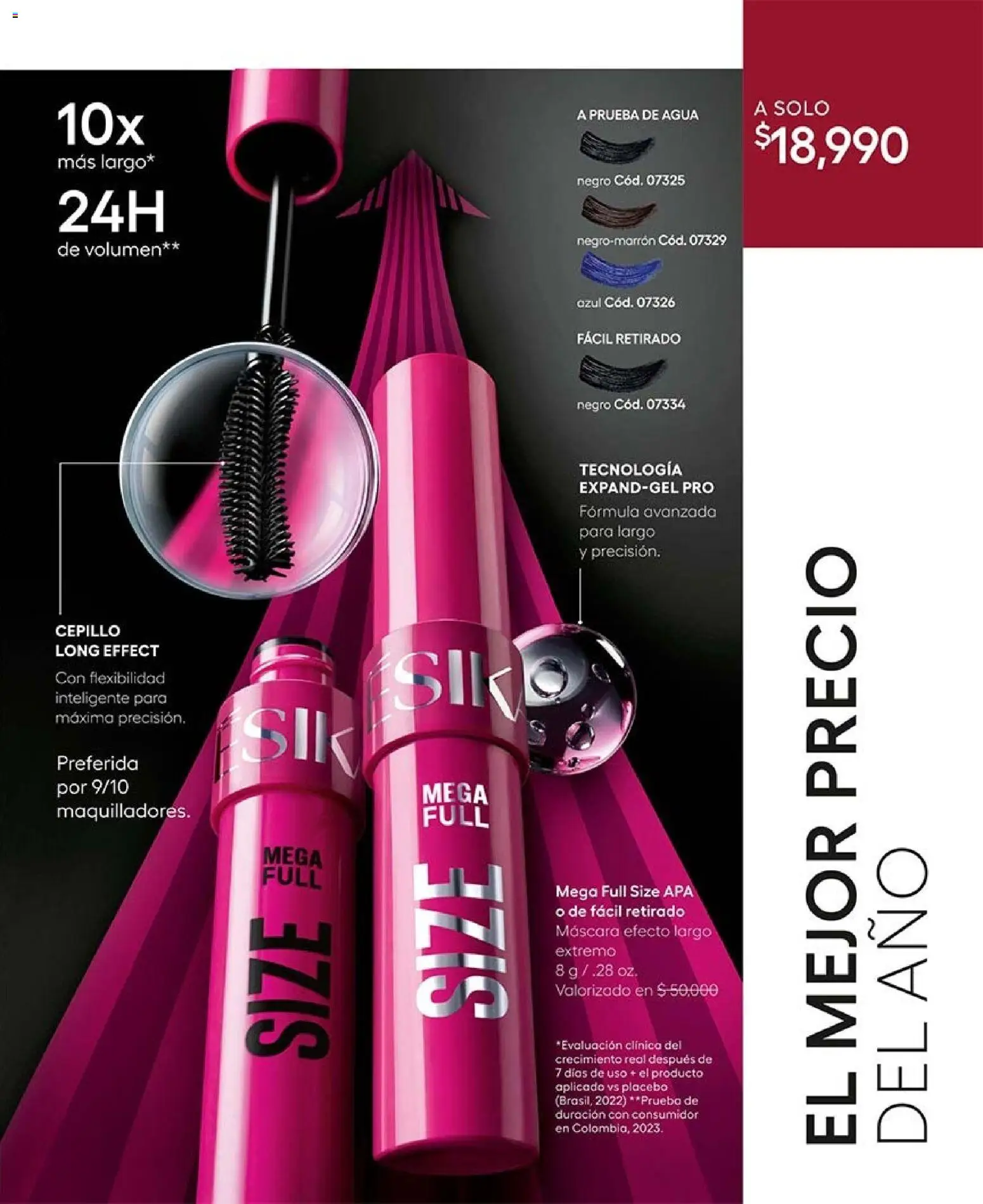 Ésika revista - valida desde el 30/10/2026 | Página: 9 | Productos: Agua, Cepillo, Máscara