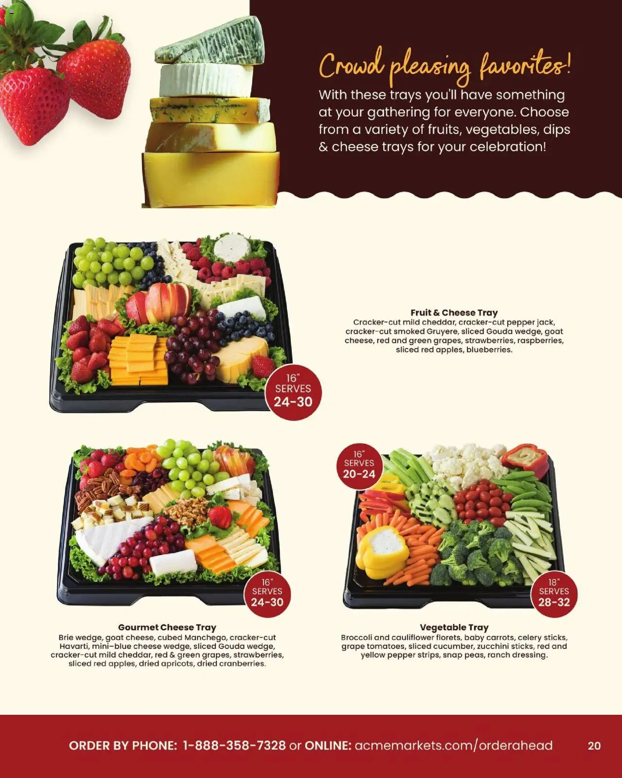 Acme Entertaining Guide - valid from 10/03/2025 | Page: 21 | Products: Cheese, Pepper, Cauliflower, Phone
