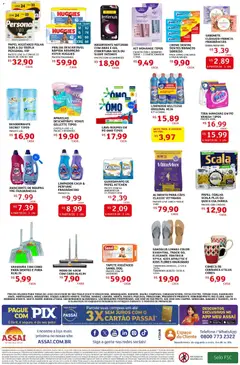 Assaí Atacadista ofertas - SP - Pré-Visualização do folheto da loja Assaí Atacadista, válido de 01.06.2026 | Página: 4 | Produtos: Pó, Limpador multiuso, Bebida, Telefone