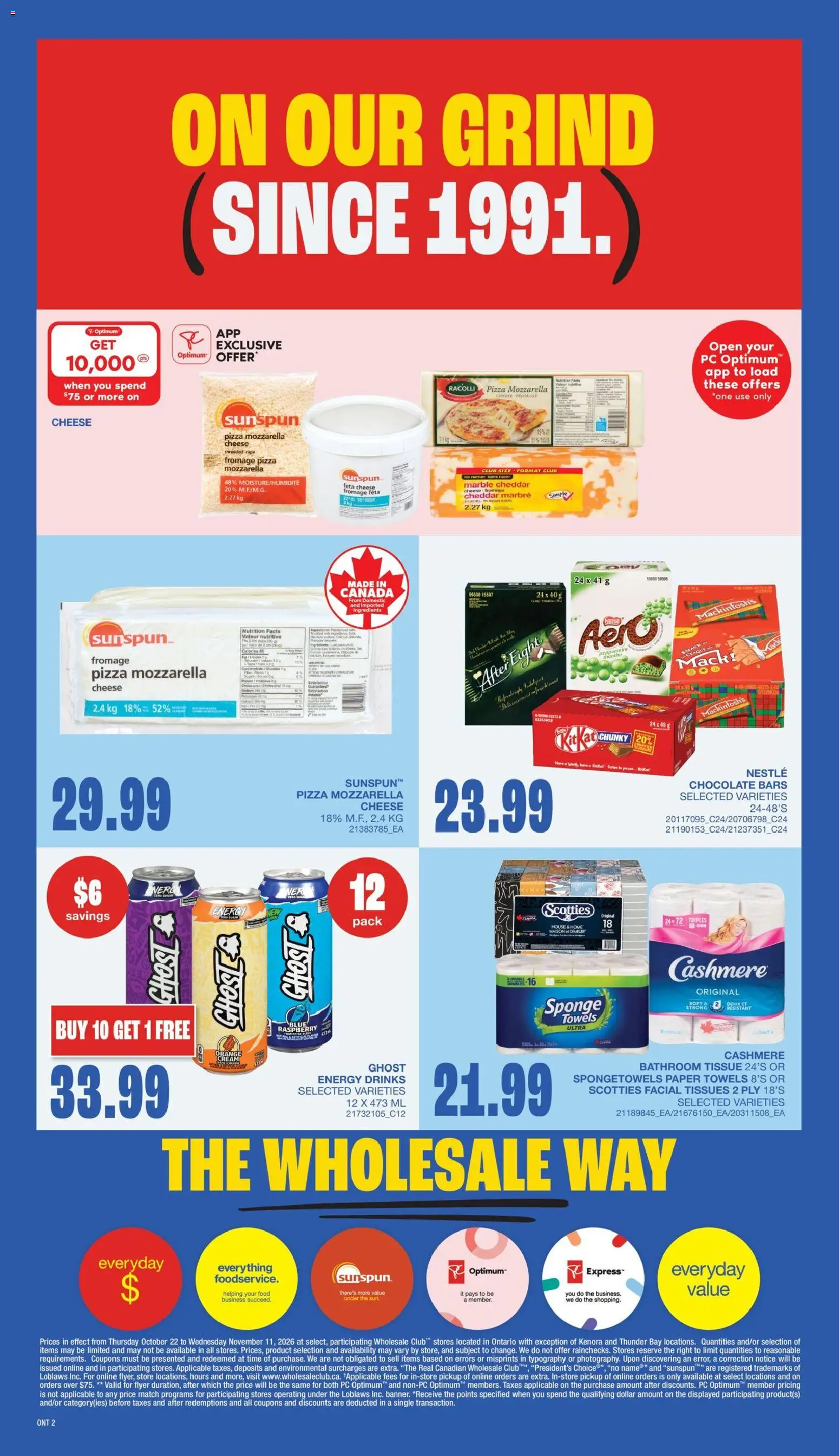 Wholesale Club flyer valid from Oct 22, 2026 | Page: 4
