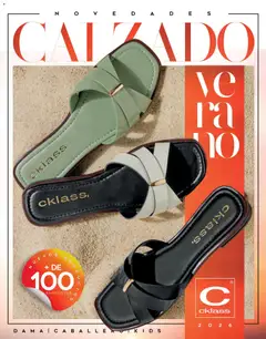 Vista previa de Cklass catálogo Novedades de verano calzado, nuevo folleto de la tienda, válido en México a partir del 01.05.2026