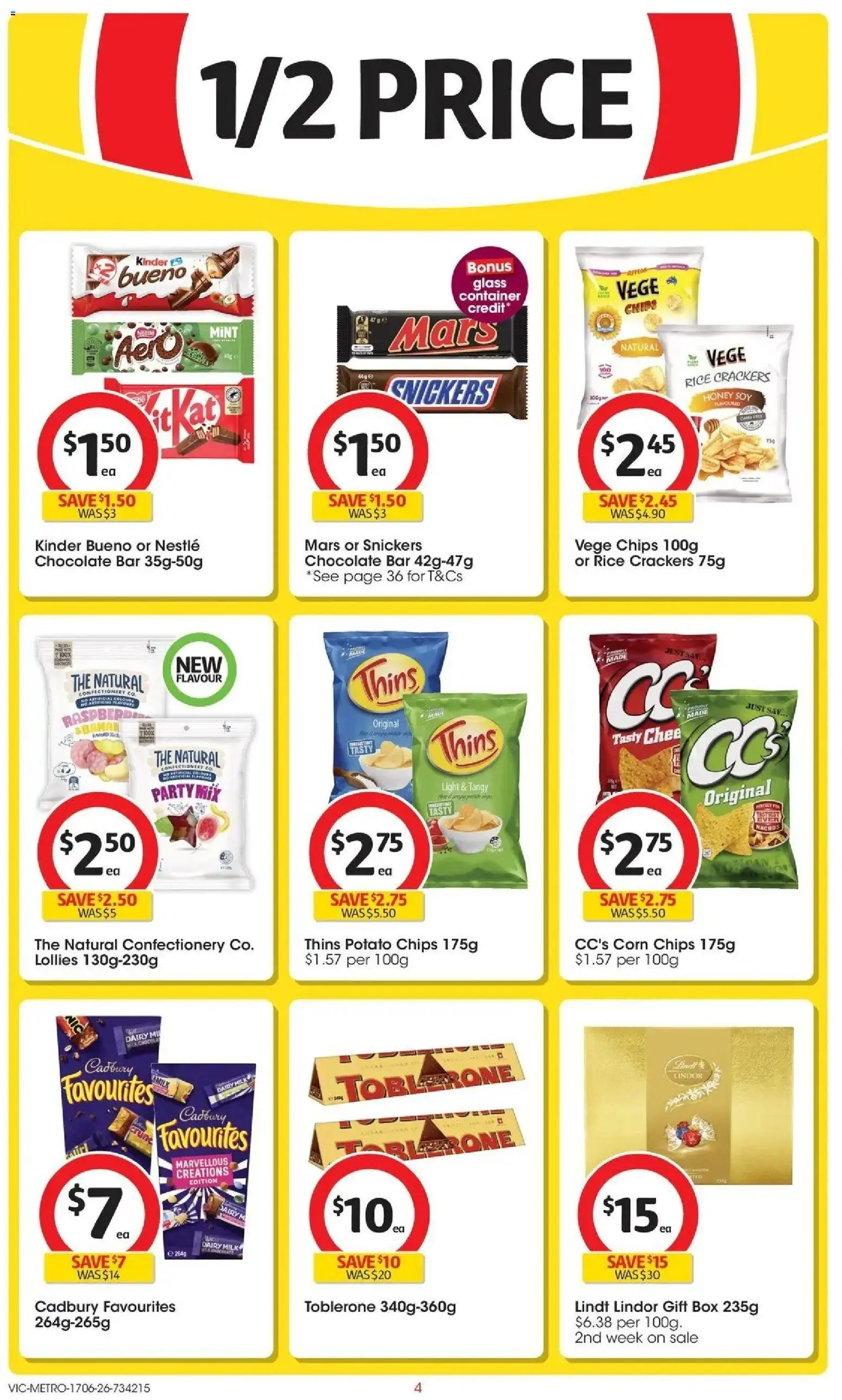 Coles catalogue - valid from 16.06.2026 | Page: 4 | Products: Box, Crackers, Dairy, Honey
