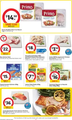 Preview of IGA catalogue - valid from 16/09/2026 | Page: 21 | Products: Ham, Honey, Drumsticks, Ricotta