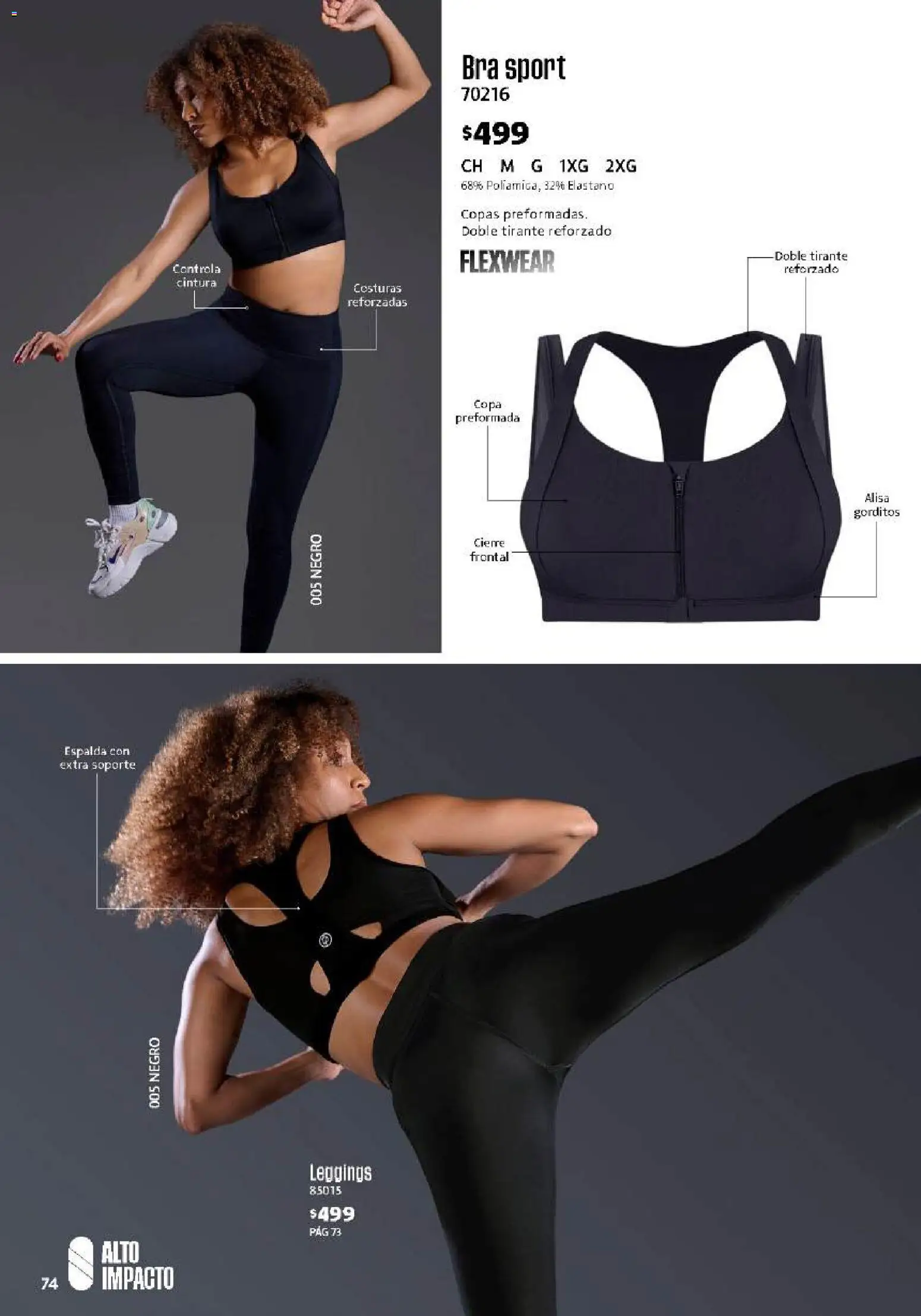 Nuevas ofertas de Ilusión válidas en toda la República Mexicana desde el 01/08/2026. ¡Encuentra las mejores ofertas en Ilusión catálogo Otoño! | Página: 76 | Productos: Leggings