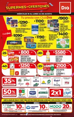 Vista previa Supermercado DIA Ofertas válido desde el 19/08/2026