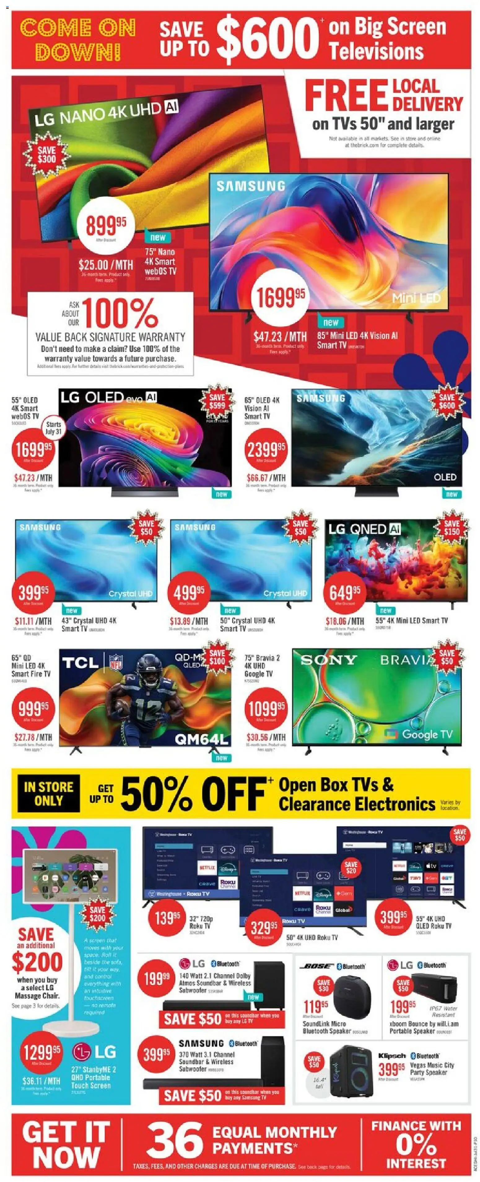 The Brick flyer valid from Jul 30, 2026 | Page: 19