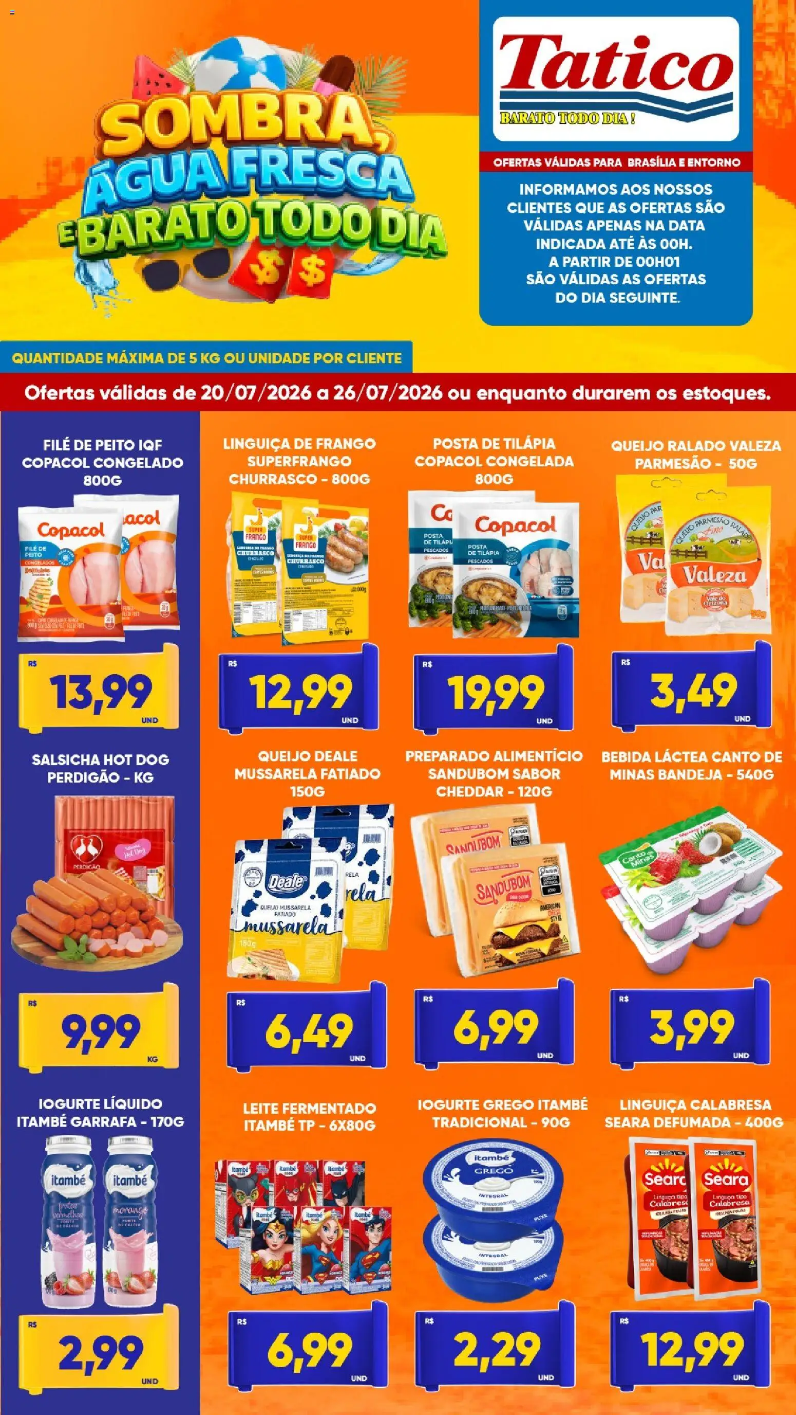 Tatico - Ofertas da semana de 20/07/2026 catalogue cover