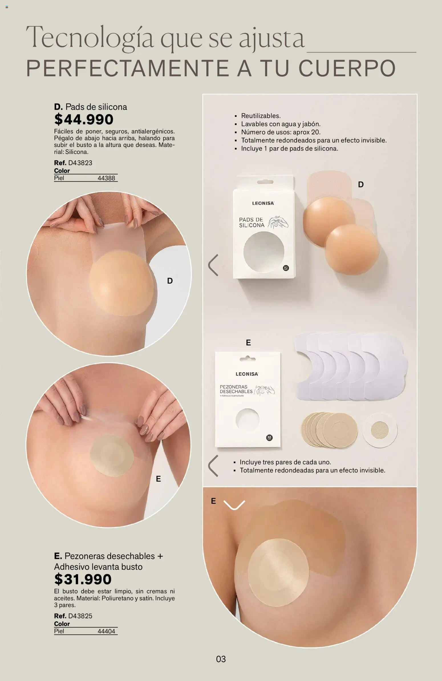 Leonisa revista - valida desde el 04.06.2026 | Página: 3 | Productos: Agua