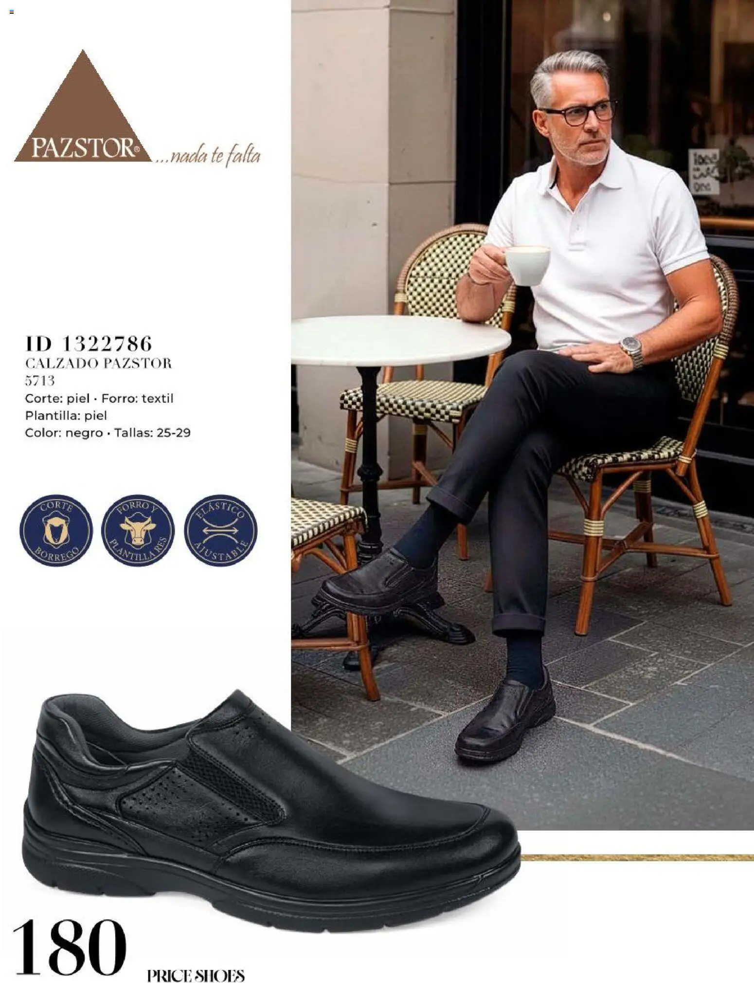 Nuevas ofertas de Price Shoes válidas en toda la República Mexicana desde el 14.05.2026. ¡Encuentra las mejores ofertas en Price Shoes catálogo Caballeros! | Página: 180 | Productos: Té