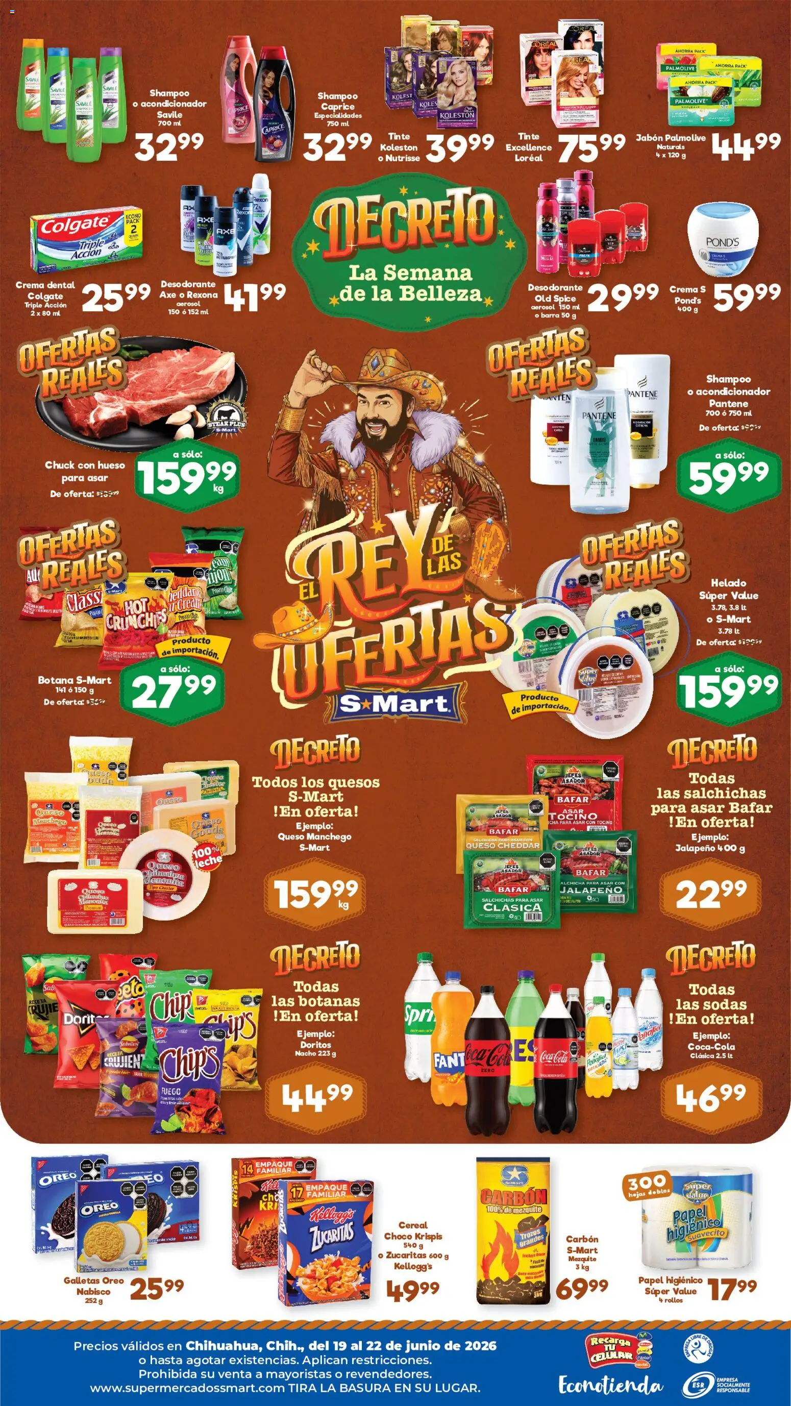 Nuevas ofertas de S-Mart válidas en toda la República Mexicana desde el 19.06.2026. ¡Encuentra las mejores ofertas en S-Mart folleto! | Página: 2