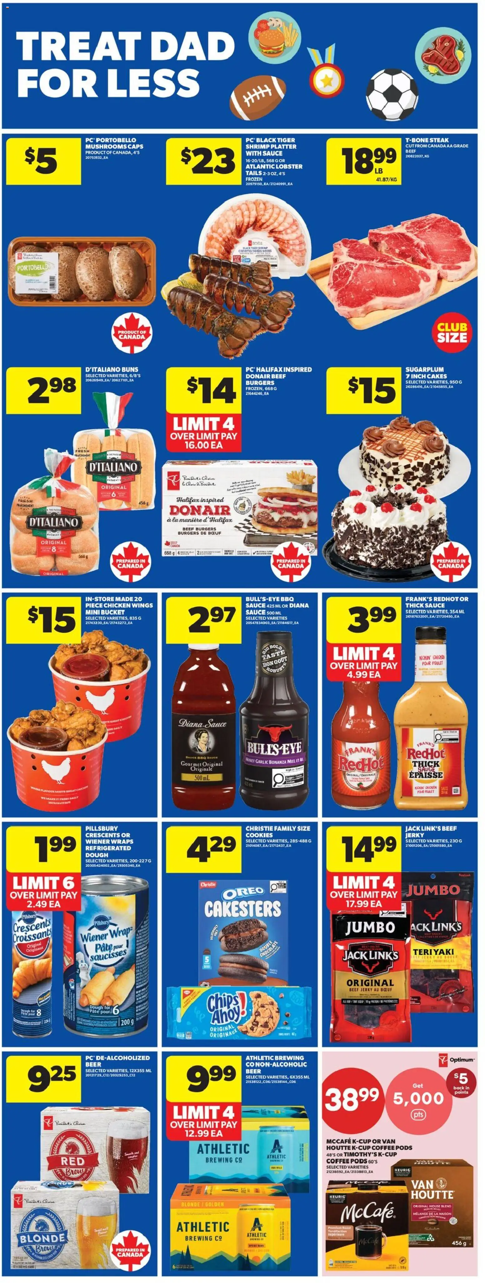 Real Canadian Superstore flyer valid from 18.06.2026 | Page: 9 | Products: Cookies, Coffee, Beer, Chicken