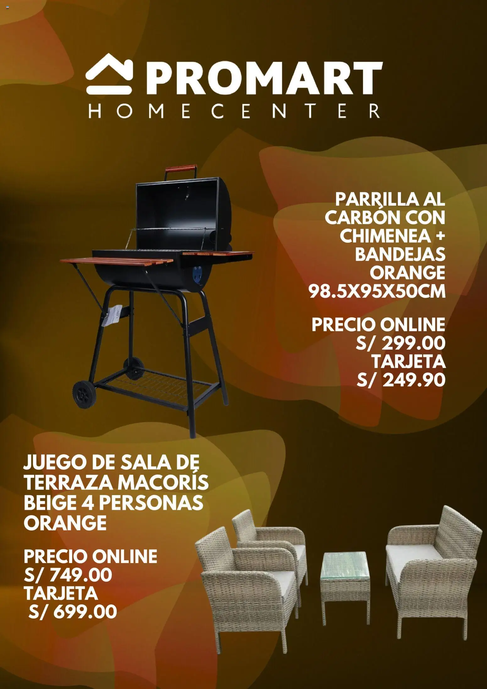 Catálogo Promart válido desde 11.05.2026 | Página: 6 | Productos: Juego de sala, Juego, Parrilla