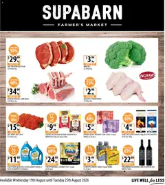 Preview of Supabarn catalogue - valid from 19/08/2026