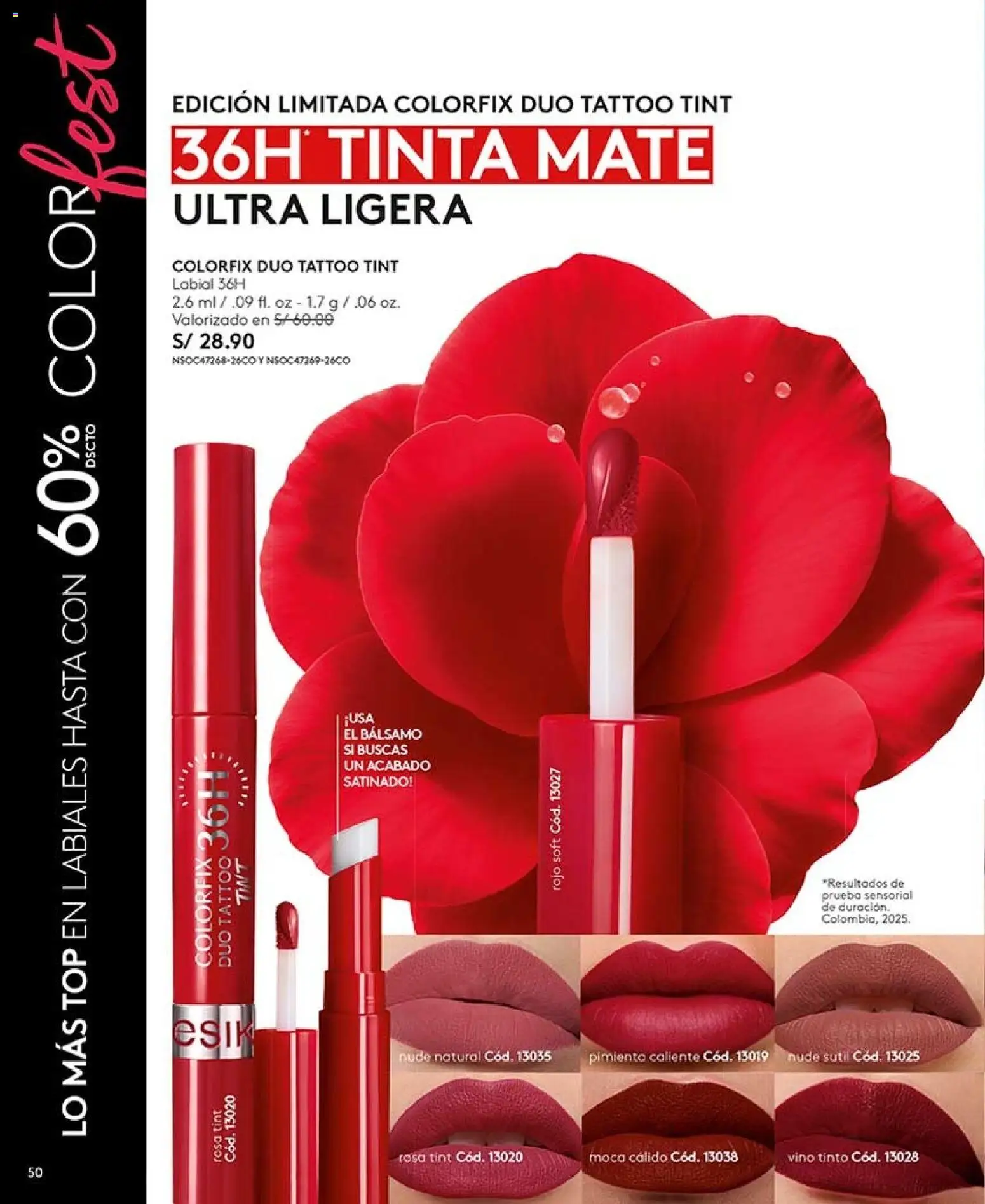Catálogo Ésika válido desde 20/06/2026 | Página: 50 | Productos: Vino