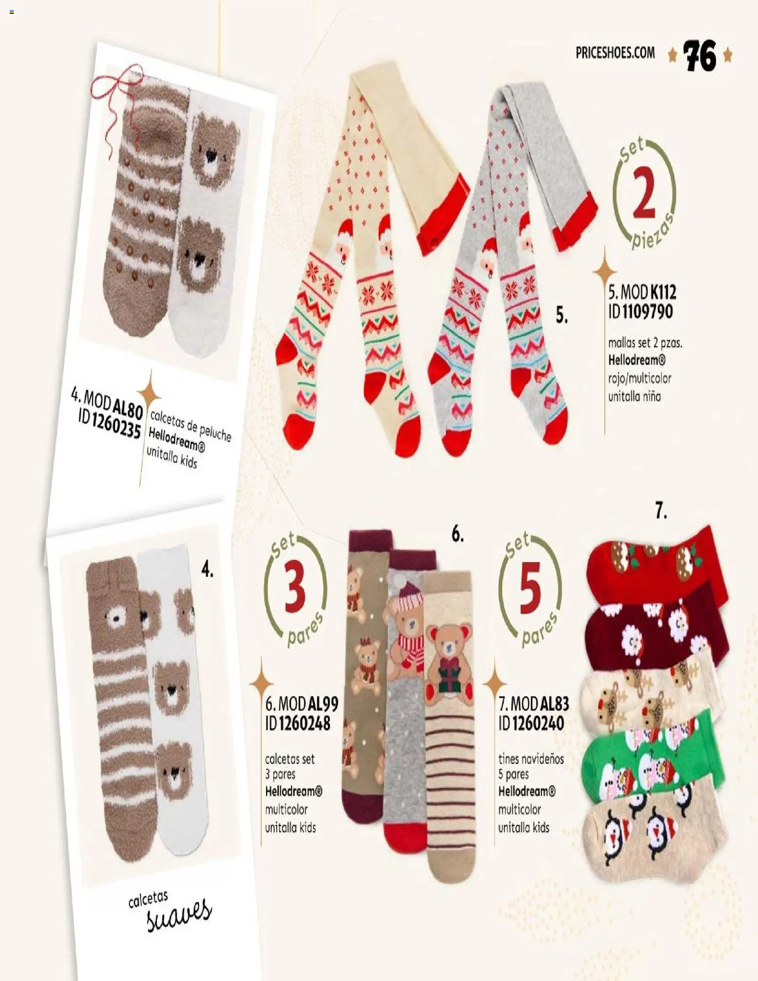Nuevas ofertas de Price Shoes válidas en toda la República Mexicana desde el 15/10/2026. ¡Encuentra las mejores ofertas en Price Shoes catálogo Navidad Home! | Página: 77