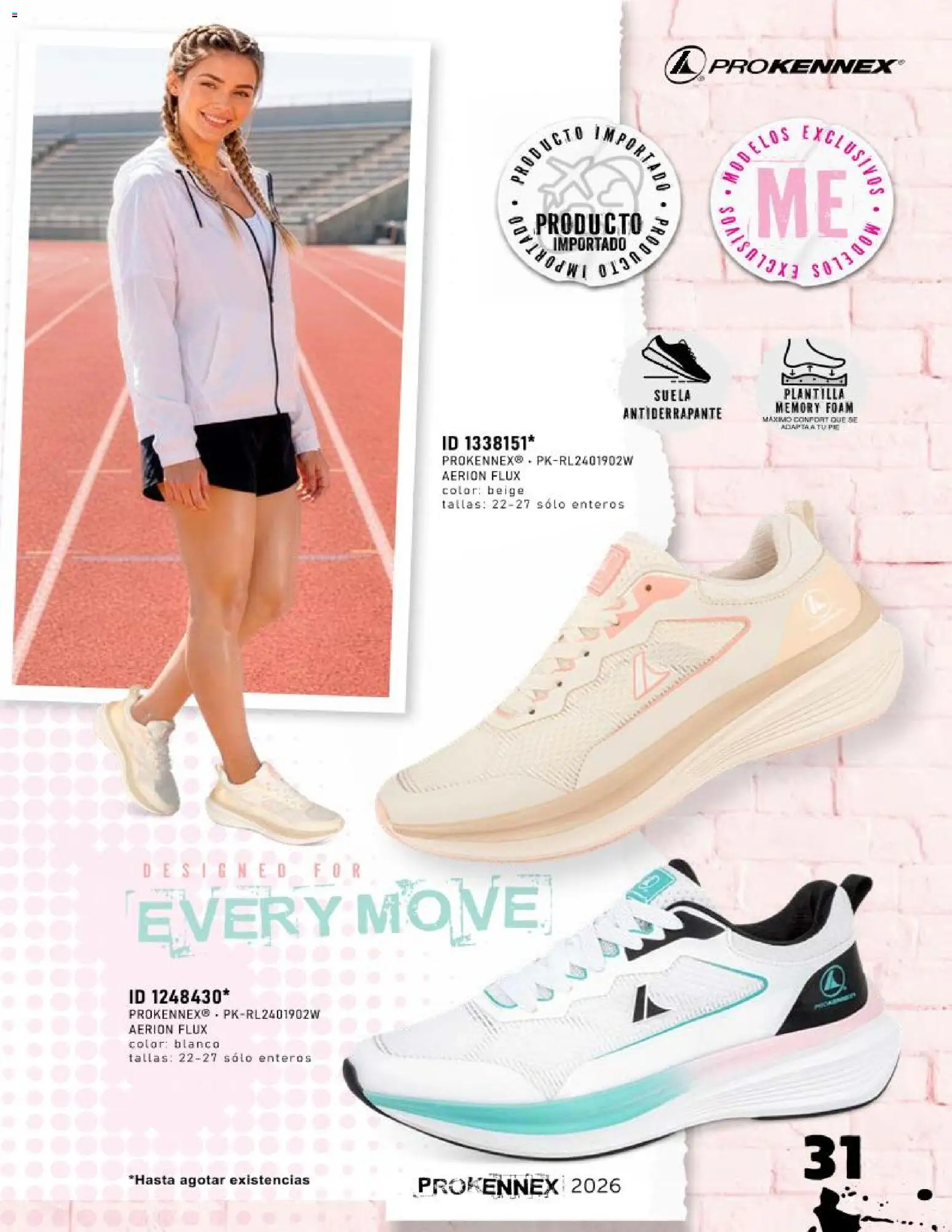 Nuevas ofertas de Price Shoes válidas en toda la República Mexicana desde el 15/09/2026. ¡Encuentra las mejores ofertas en Price Shoes catálogo Prokennex! | Página: 31