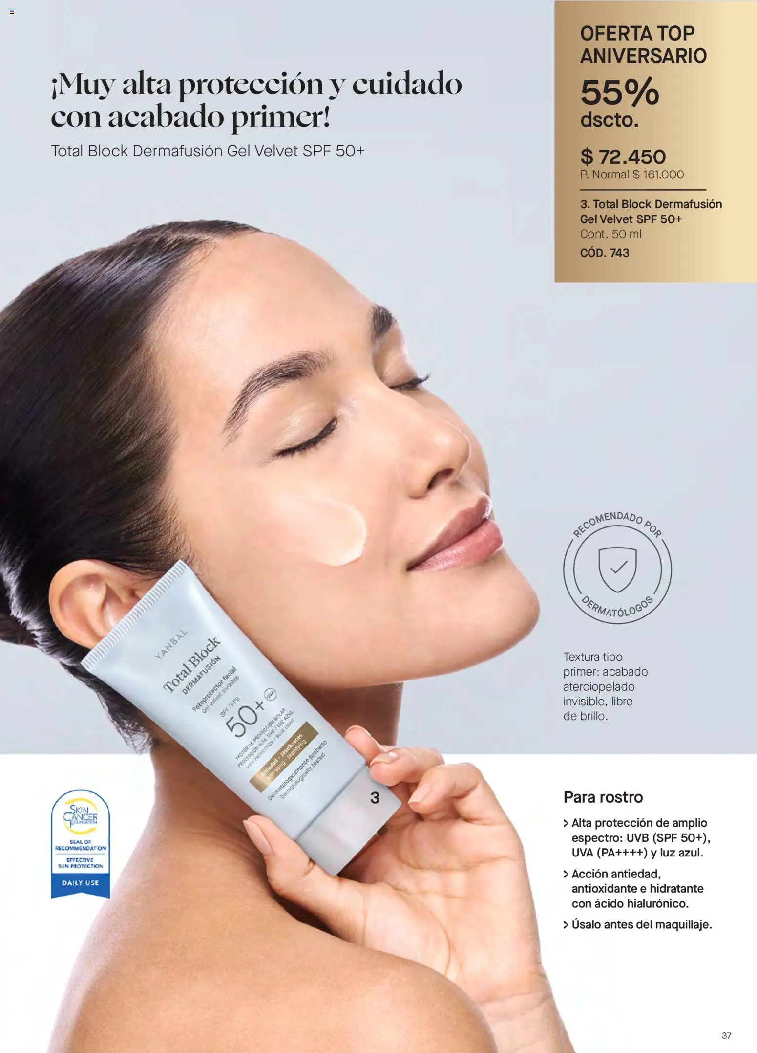 Yanbal revista - valida desde el 20/06/2026 | Página: 37 | Productos: Top, Uva