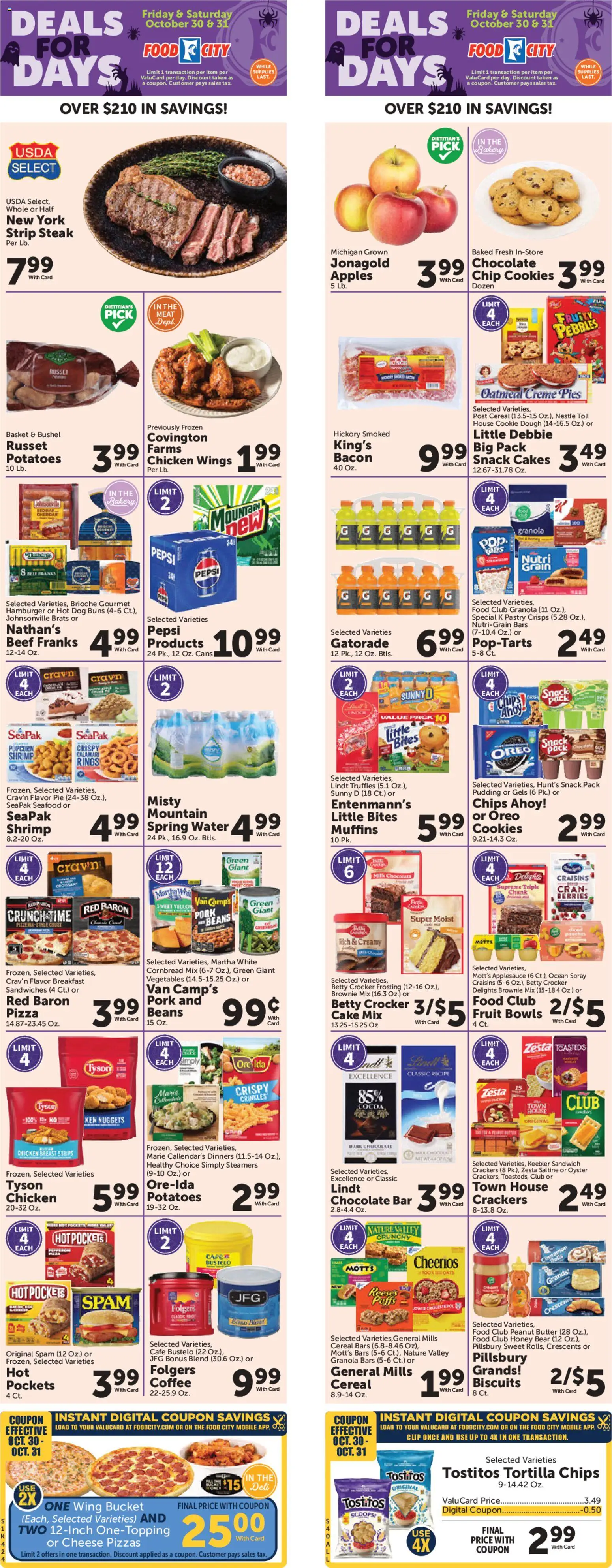 Food City Weekly Ad - valid from 10/28/2026 | Page: 1