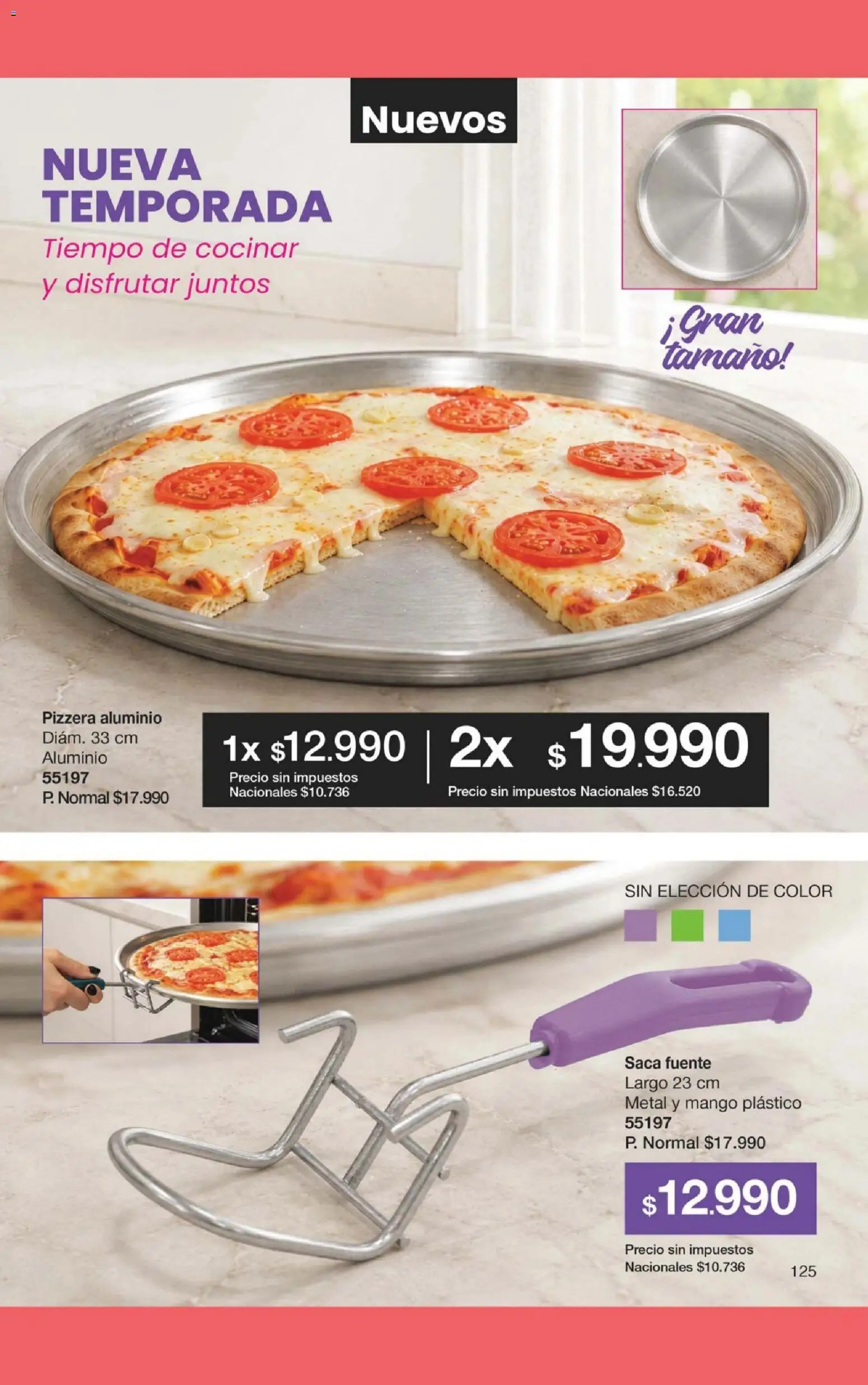 Gigot - CAMPAÑA 13 │ válido desde el 23/08/2026 | Página: 131 | Productos: Pizzera, Fuente, Mango