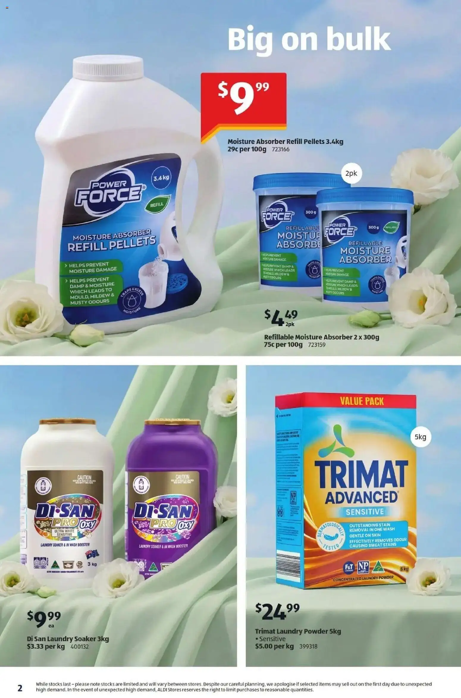 Aldi catalogue - valid from 01/07/2026 | Page: 2 | Products: Powder, Laundry