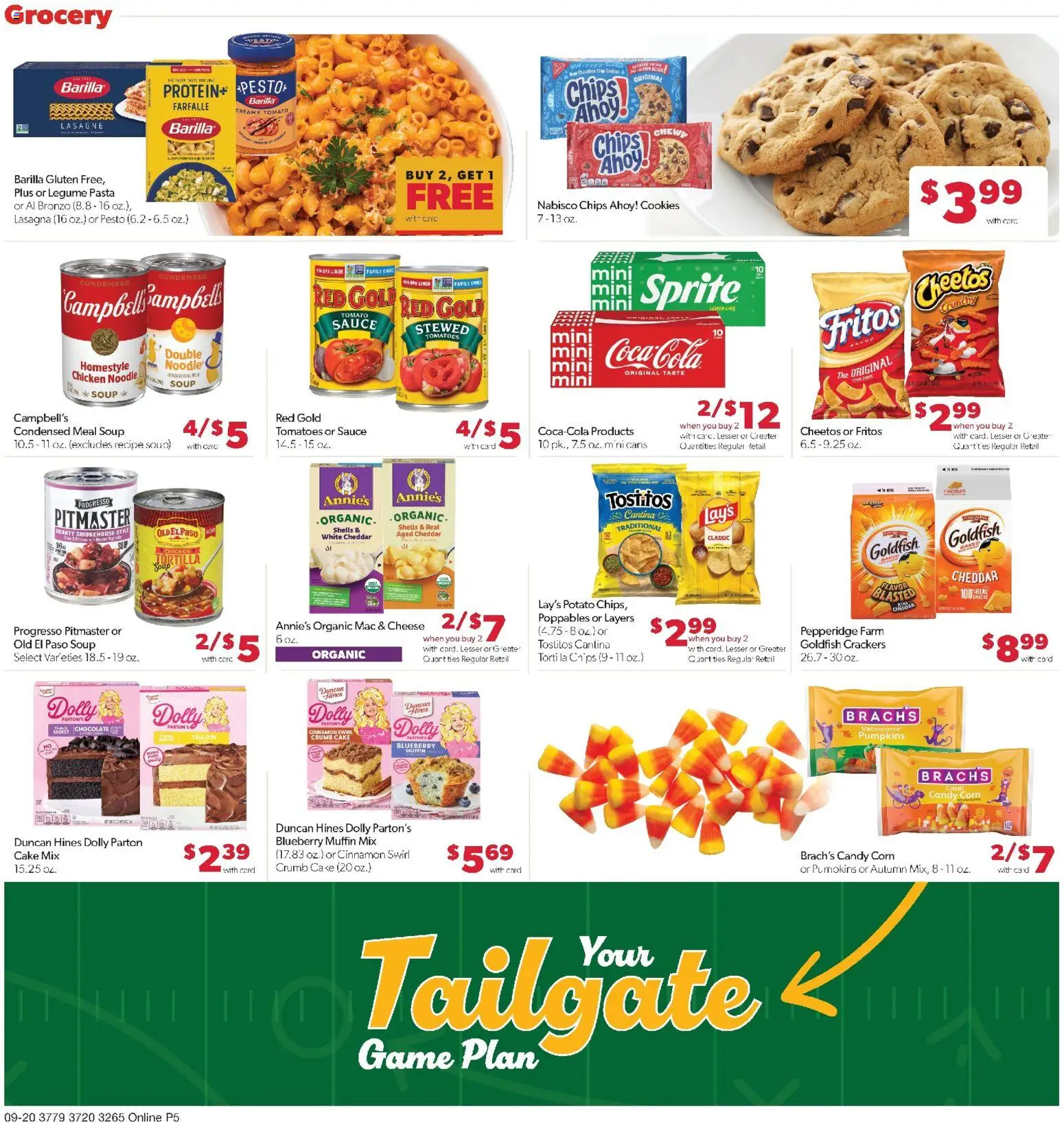 Family Fare Weekly Ad - SD - valid from 09/20/2026 | Page: 9 | Products: Tomatoes, Chips, Muffin, Pesto