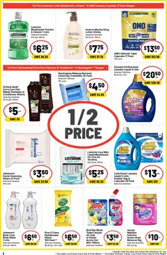 Preview of Ritchies catalogue - valid from 30/09/2026 | Page: 6 | Products: Listerine, Makeup, Capsules, Laundry