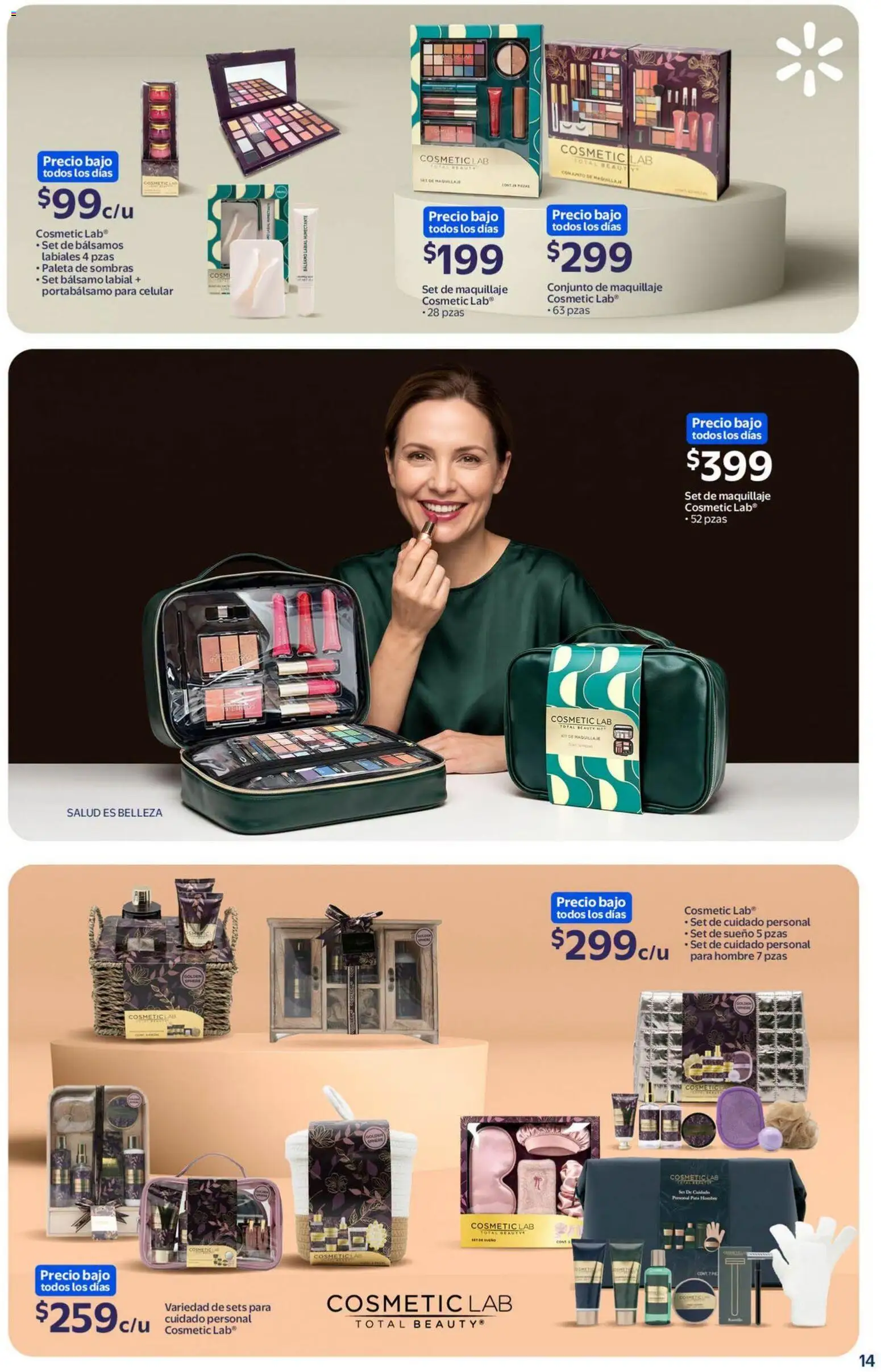 Nuevas ofertas de Walmart válidas en toda la República Mexicana desde el 18/09/2026. ¡Encuentra las mejores ofertas en Walmart folleto Tu rutina K-Beauty a precios bajos.! | Página: 14 | Productos: Paleta, Bálsamo, Conjunto, Bálsamo labial