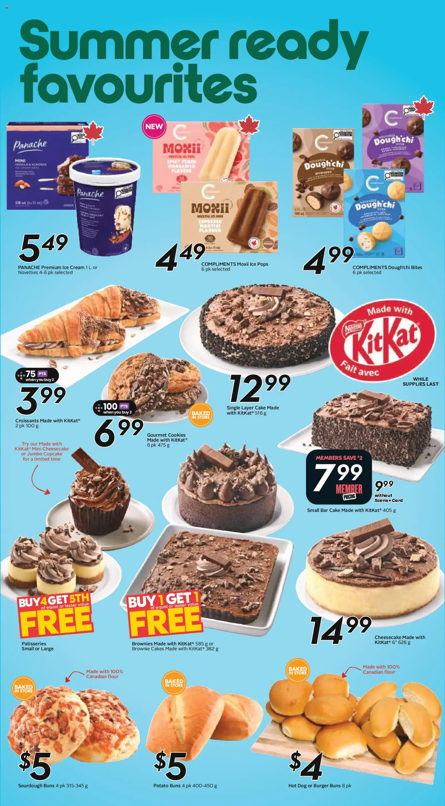 Sobeys flyer valid from 11.06.2026 | Page: 18 | Products: Cream, Cookies, Ice cream